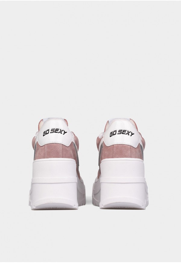 Go Sexy Sonic pink suede with reflective details