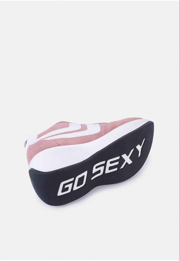 Go Sexy Iconic pink suede