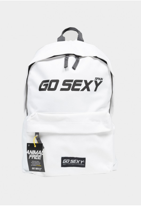 Go Sexy White Backpack Go Sexy